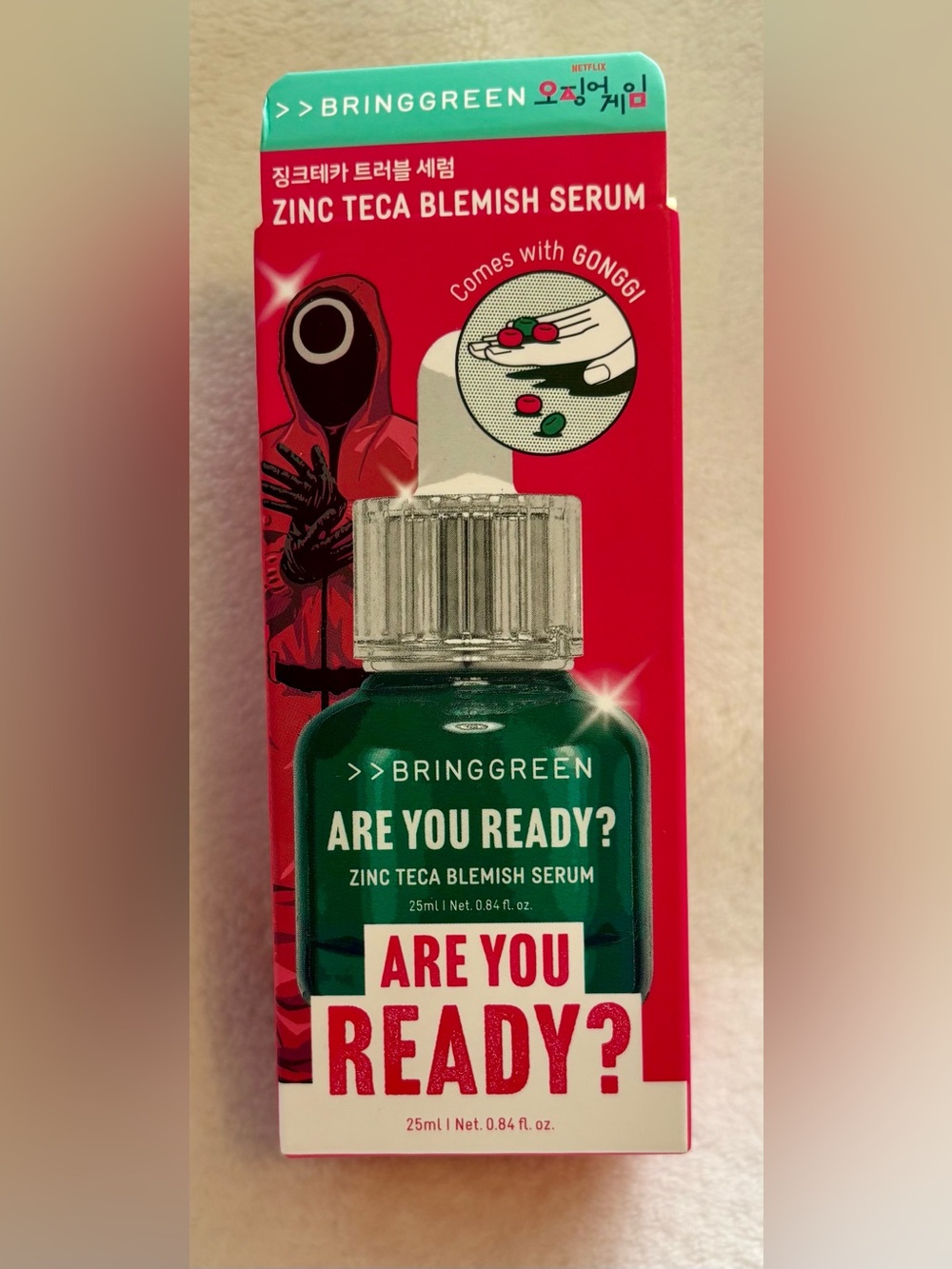 Are You Ready? Zinc Teca Blemish Serum — Green